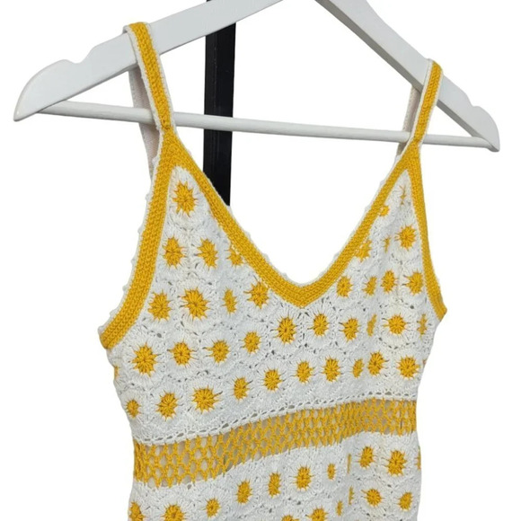 Tory Burch Crochet Sun Lined Dress Size Small - Picture 8 of 8